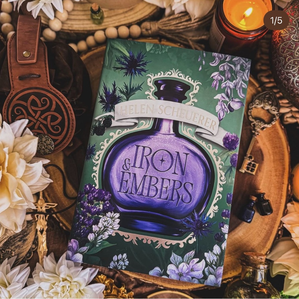Iron & Embers by Helen Scheuerer (Fairyloot Edition) - Romantasy Feb 2025 Subsc